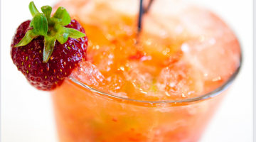 Strawberry Kombucha Mojitos