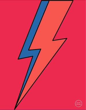 Ziggy Print- Free P&P