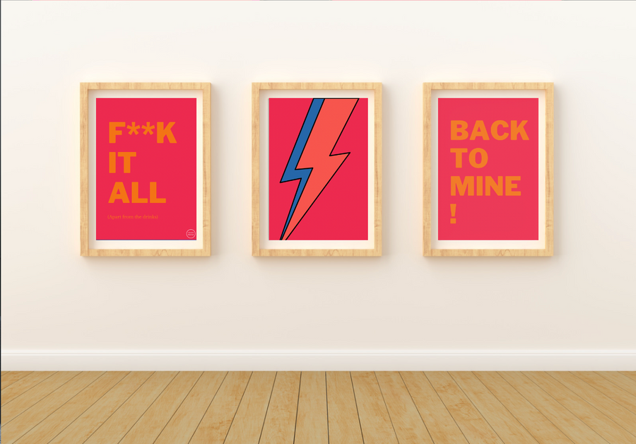 Ziggy Print- Free P&P