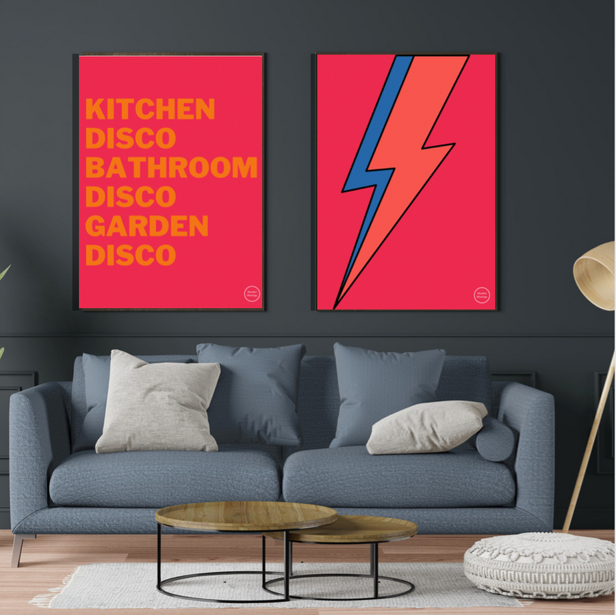 Ziggy Print- Free P&P